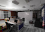 3d police station design ,3d training ground, 3d carpark space using 5d render